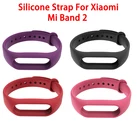 Ремешок для Xiaomi Mi Band 2, сменный силиконовый браслет для Xiaomi Band 2 MiBand 2, цветной ремешок из ТПУ