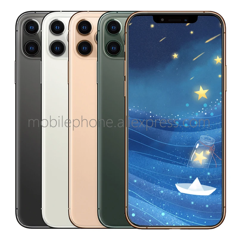 Смартфон Notch Android большой экран 6 5 дюйма металлический корпус 11Pro