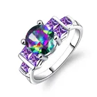 Кольцо с кристаллами и бриллиантами, креативное банкетное вечернее праздничное Подарочное кольцо, новый цвет