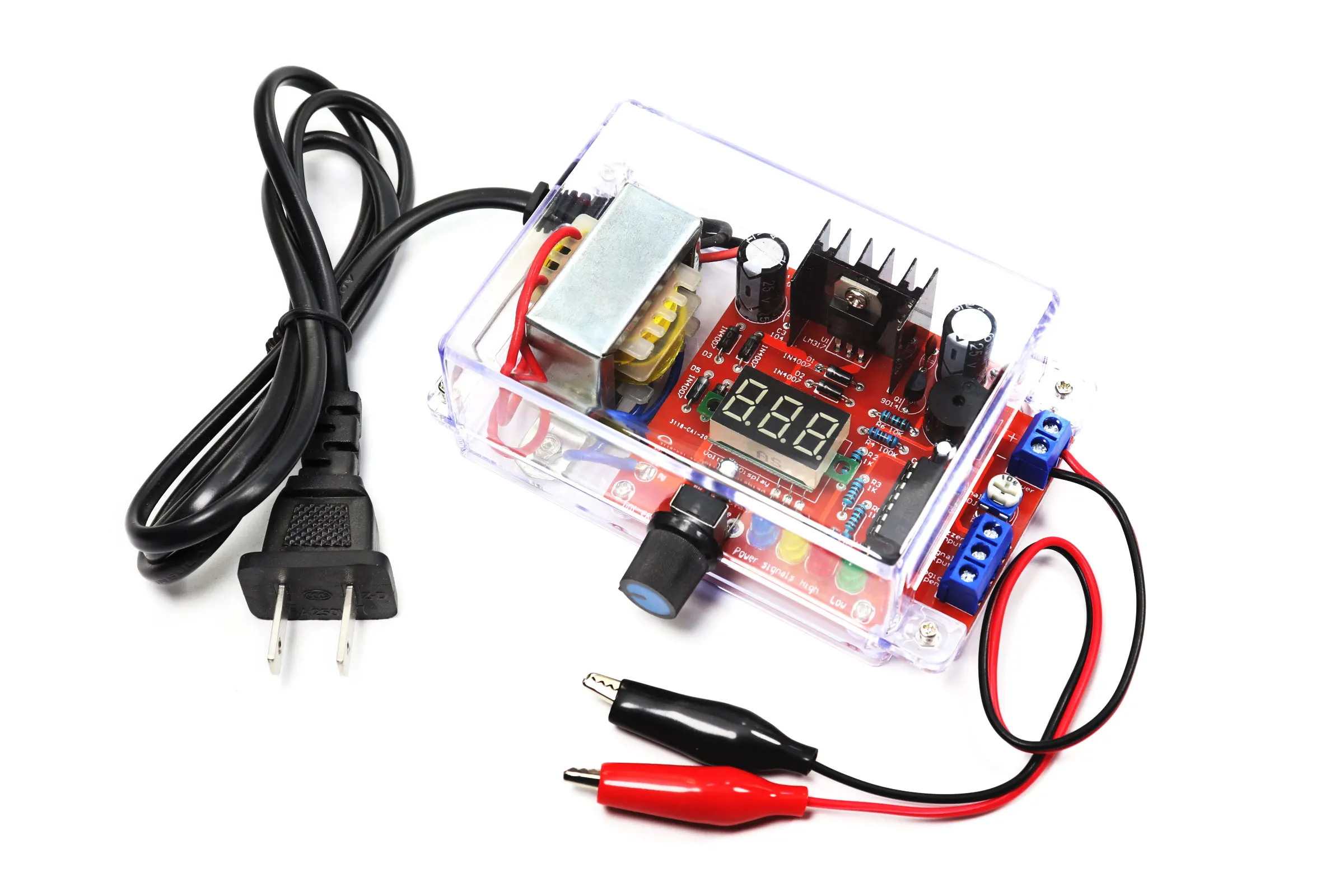 Оптовая продажа с фабрики Бесплатная доставка ЕС 220 В DIY LM317 плата источника