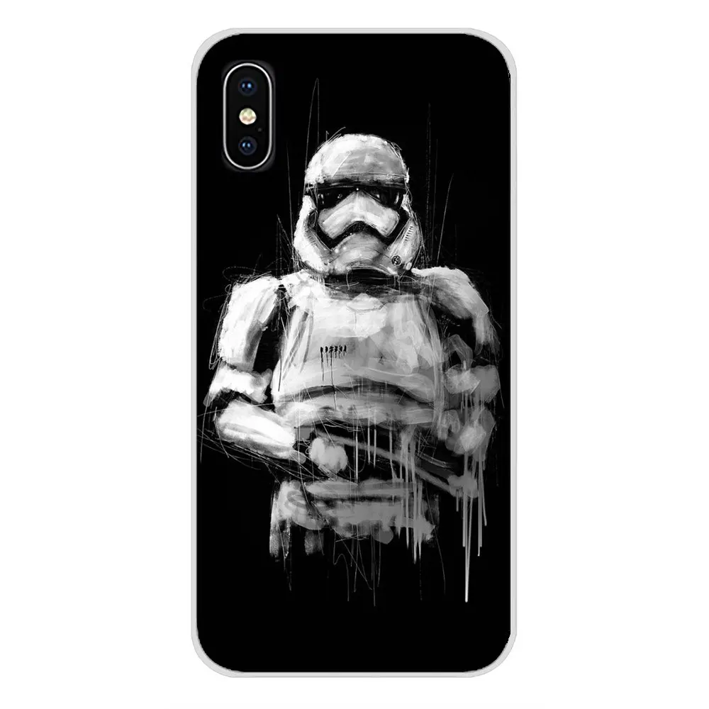 Для Oneplus 3t 5T 6T Nokia для детей возрастом 2, 3, 5, 6, 8, 9, 230 3310 2,1 3,1 5,1 7 Plus модный раскладной чехол с R2D2 BB" Звездные войны", Кофе штурмовика из мультфильма «Звездные войны