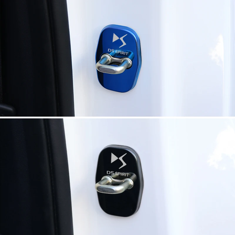 Авто-Стайлинг 4 шт крышка дверного замка автомобиля Авто эмблемы чехол для