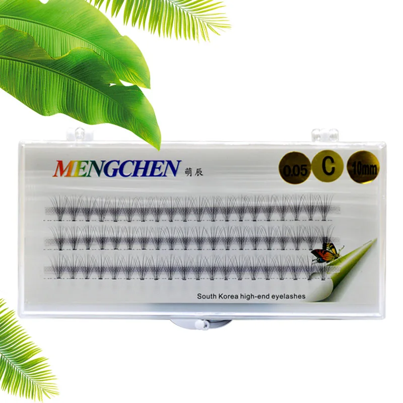 Ресницы для наращивания 10 0 05 термоплавкие плотные без макияжа|Накладные ресницы|