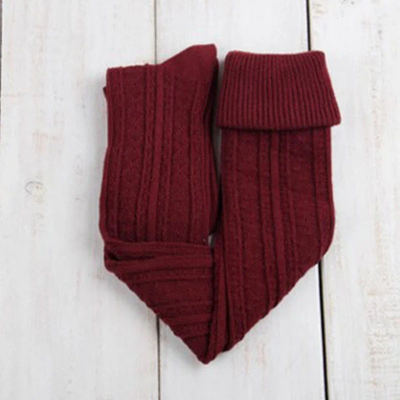 

Women Knit Extra Long Boot Socking Over Knee Thigh High Girls Warm Stock Autumn And Winter Ladies Fashion Items