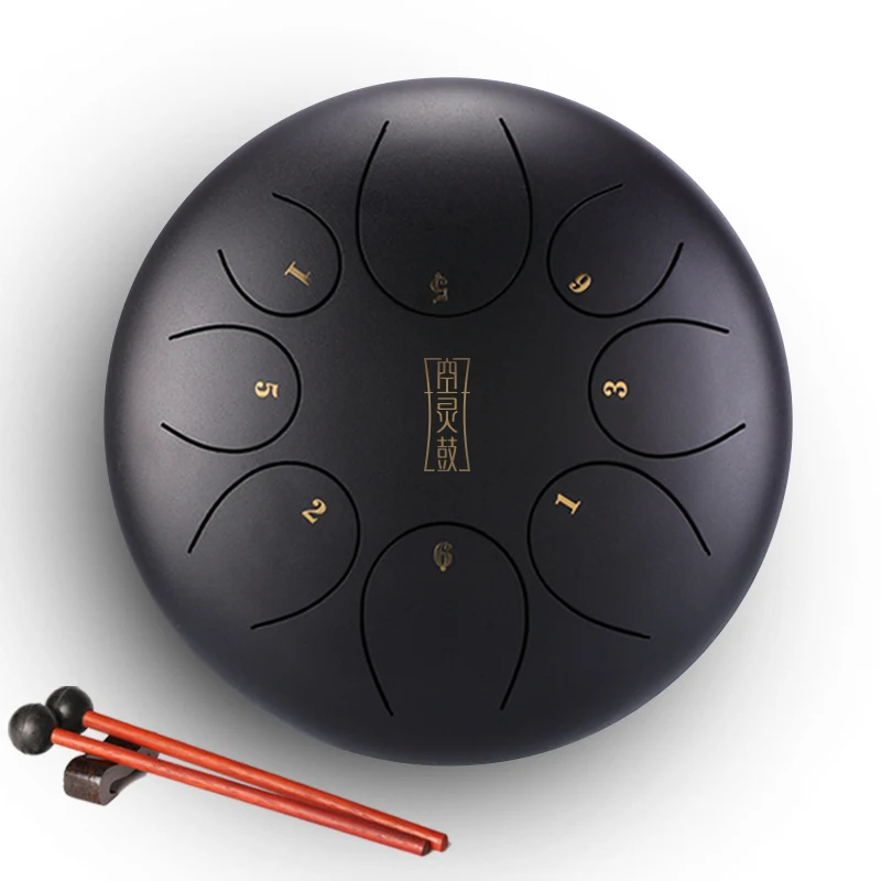 10 дюймов Сталь язык барабан камер Мгновенной Печати Mini 8 тон titanium сплав ручной