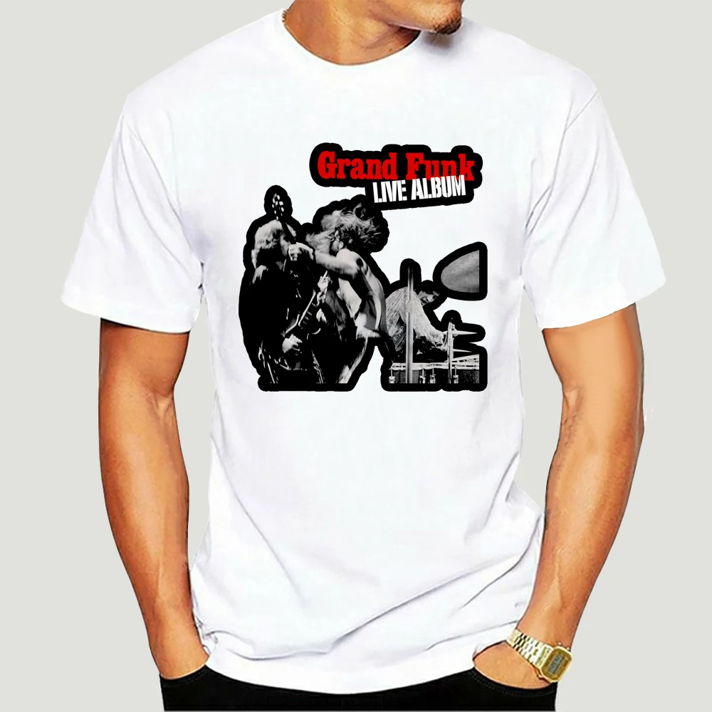 

UD Gate Grand Funk Railroad GFRR Live Album Funny T Shirts For Men 3d Men T Shirt Short Sleeve