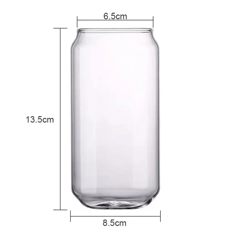 

Tumbler Beer Glass Elegant Shaped Drinking Cups Beer 20 Oz Cans Shaped Beer Glasses Transparent Drinkware Is Ideal Gifts