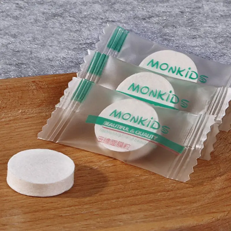 30/50/100 шт сжатый уход за кожей лица Бумага маска одноразовая для натуральный DIY Для