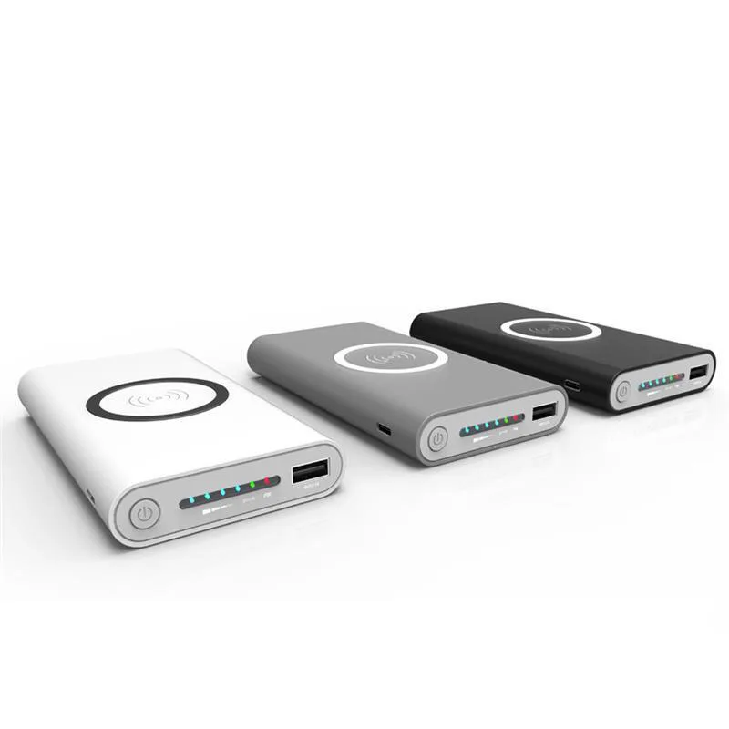 Беспроводной внешний аккумулятор qi беспроводное зарядное устройство для iphone 8/x/xs