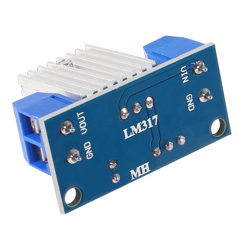5pcs LM317 DC-DC Converter Buck Step Down Circuit Board Module Linear Regulator Adjustable Voltage Power Supply |