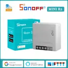 SONOFF Mini R2 Wifi умный дом 2-сторонние переключатели света сделай сам поддержка Alexa Google Home Голосовое управление eWeLink дистанционное управление включениемвыключением