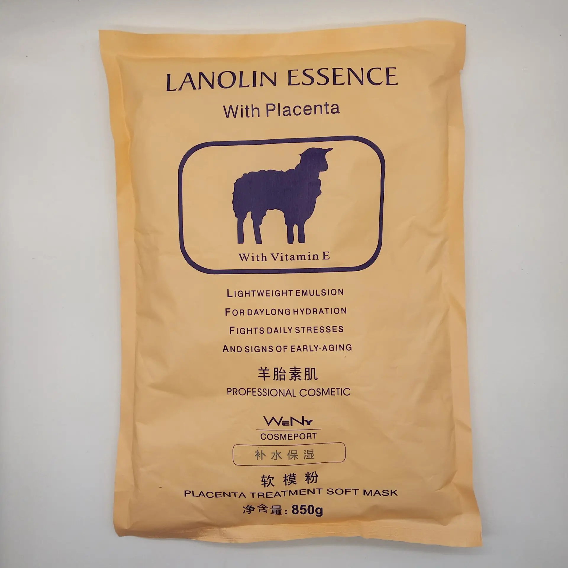 850 “овечка” плаценты антивозрастной глиняная маска пудра для лица мягкая