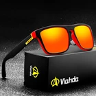 Viahda новые брендовые квадратные поляризационные солнцезащитные очки мужские спортивные дизайнерские солнцезащитные очки Mormaii солнцезащитные очки с коробкой
