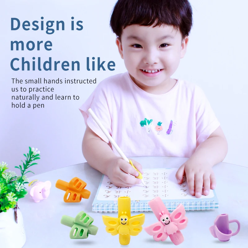 Карандаш ручка зажимы удочки держатель для детей милые носки с письменной форме