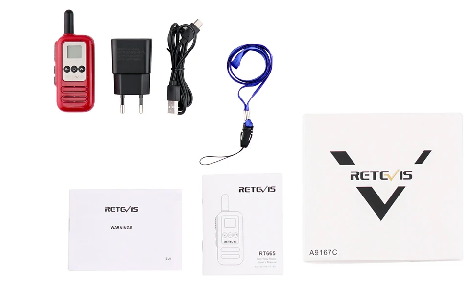 2 шт. RETEVIS RT65/665 мини рация UHF PMR/FRS Радио рация VOX TOT Scan двухстороннее радио Портативная радиостанция