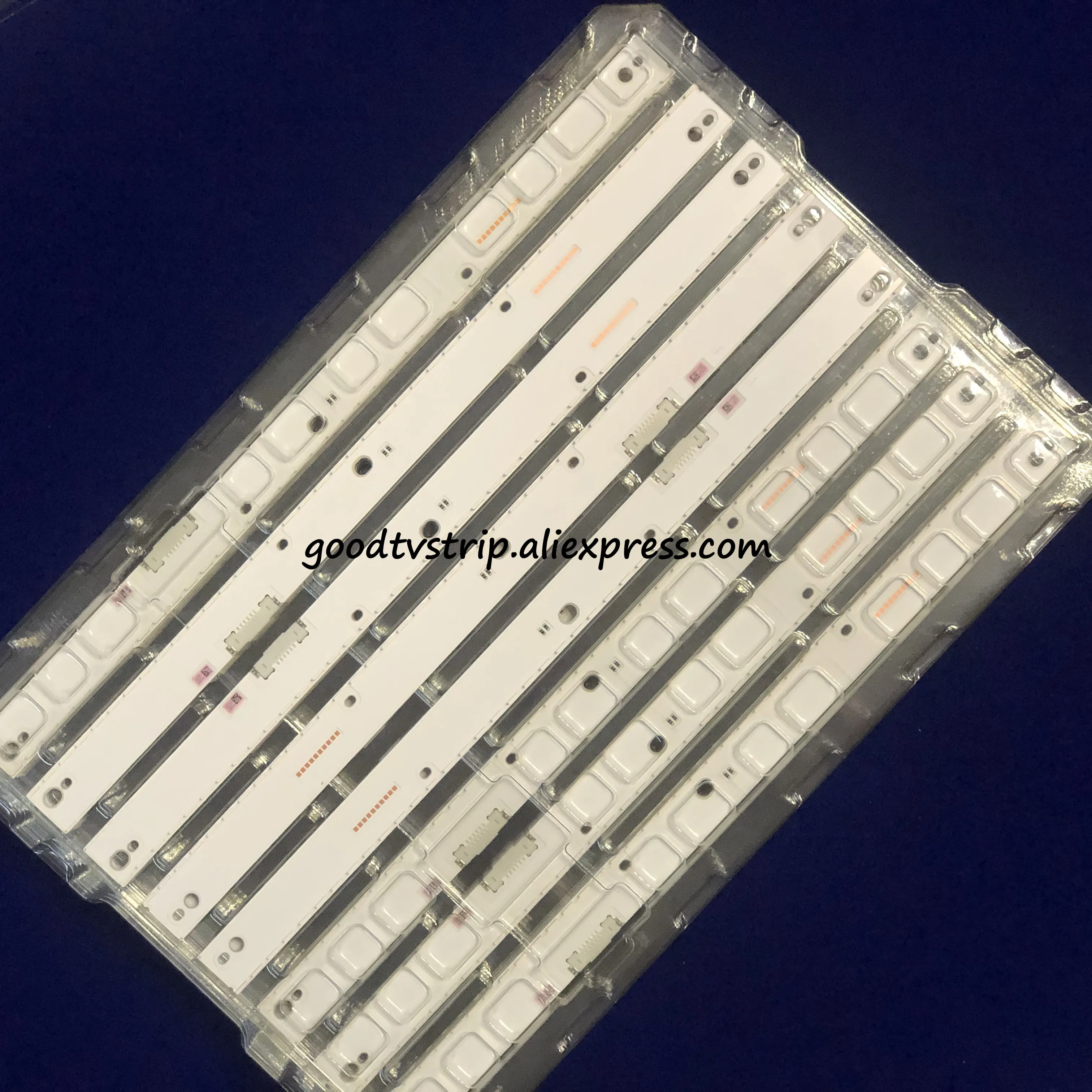 Новинка партиями по 5 комплектов = 10 шт. светодиодный полосы для Samsung UN55MU7000FXZA