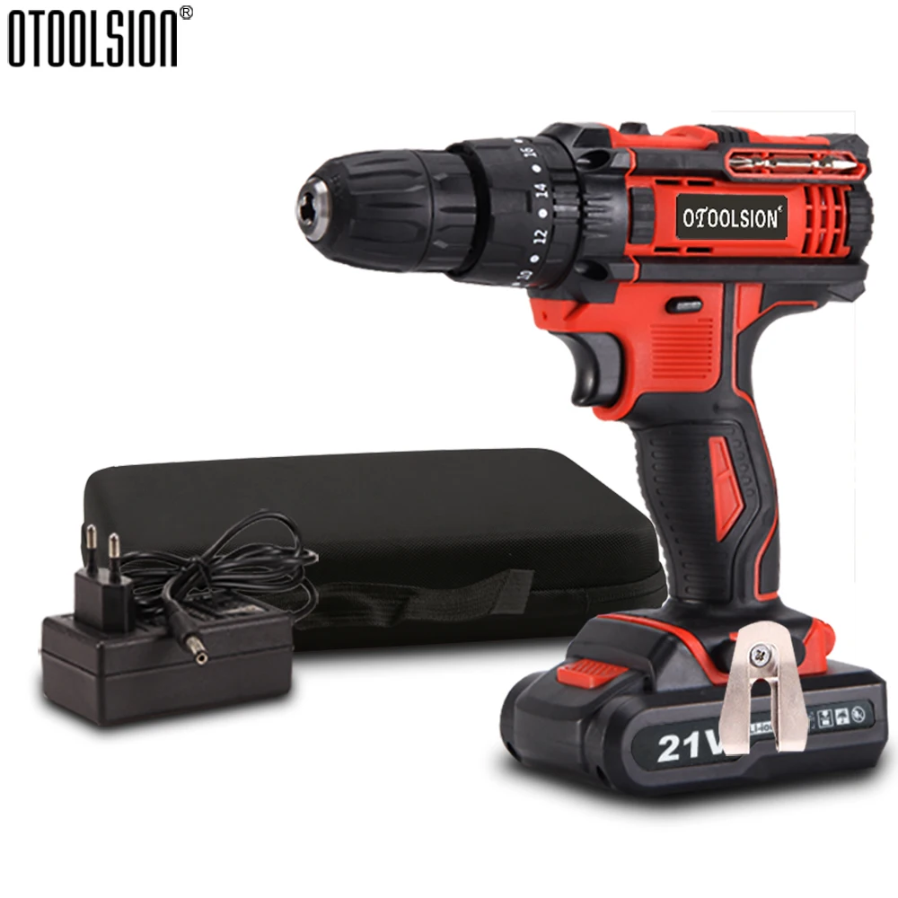 Ударная перезаряжаемая отвертка 21 в 1 5 Ач на батареях шуруповёрт ударный