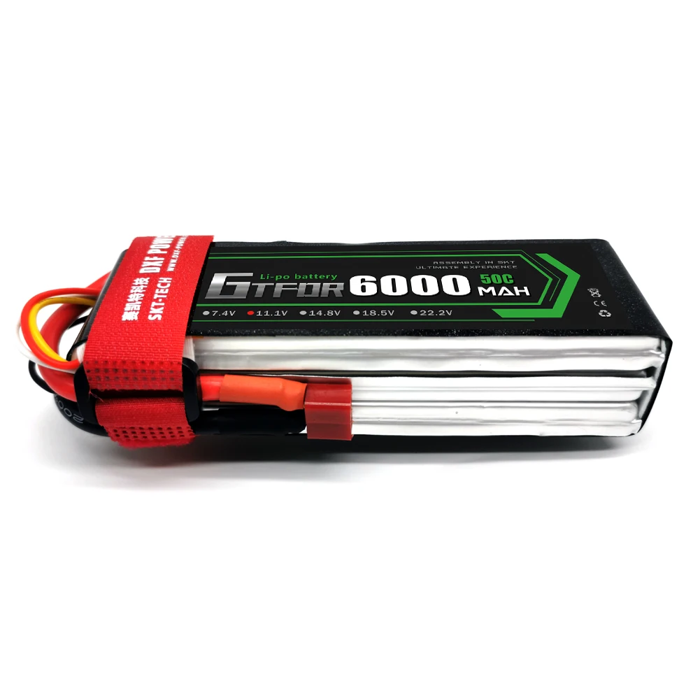 gtfdr 3s 111 v 6000mah 50c 100c lipo батарея 3s xt60 t deans xt90 ec5 для fpv дро