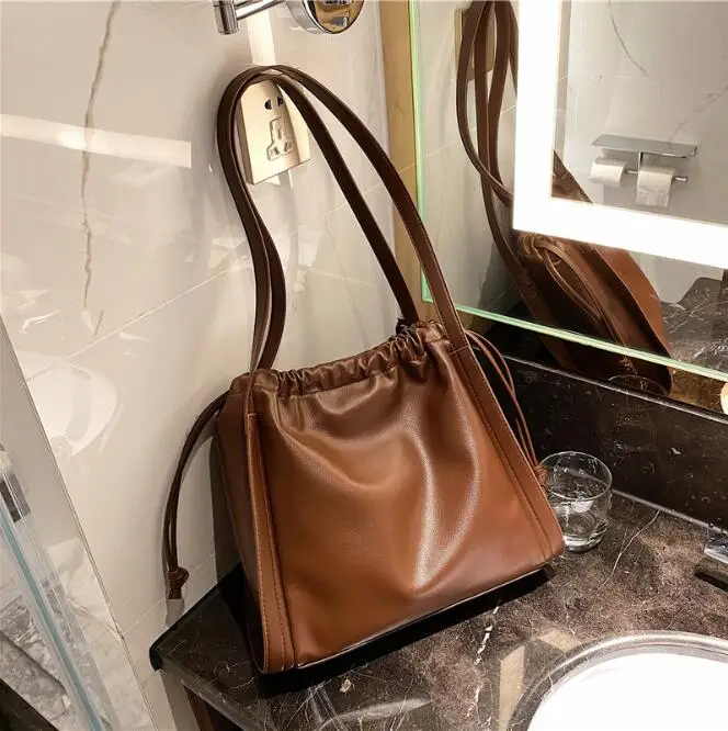 

Новая женская сумка на шнурке, сумка-мессенджер, Высококачественная сумка через плечо, универсальные простые женские сумки