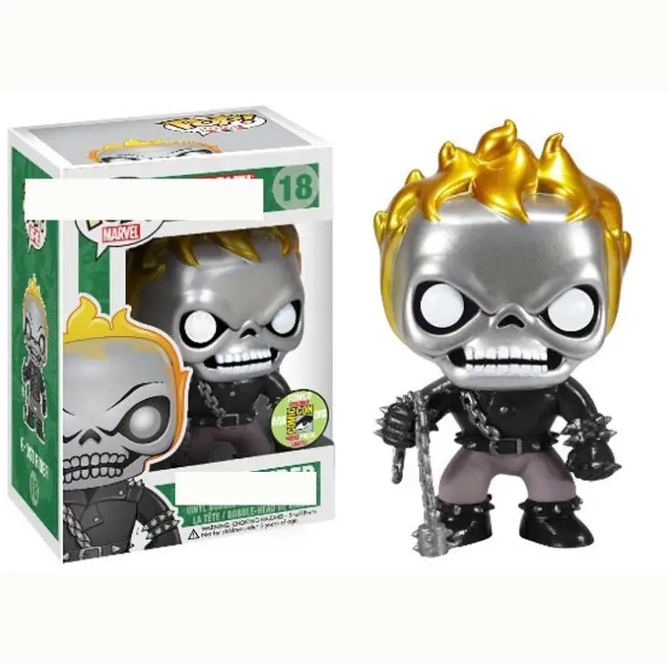 FUNKO POP Movie Ghost Rider Ghost Doll, коллекция моделей, игрушки для детей, подарок