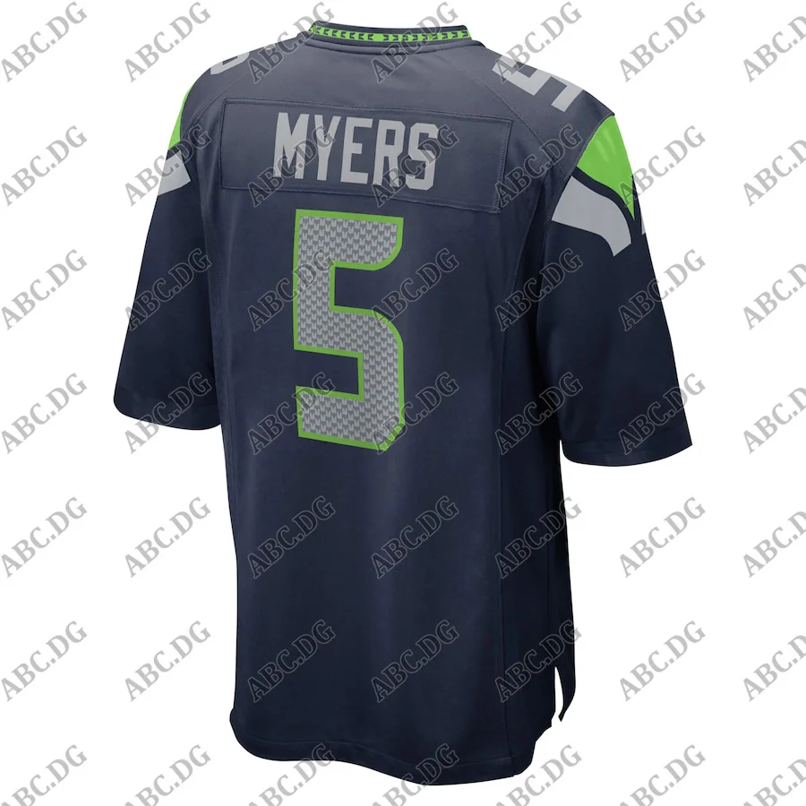 

Men Women Kid Youth Seattle Jason Myers College Navy Game Jersey
