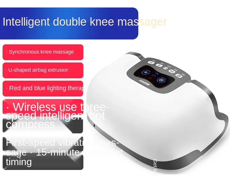 

Knee Physiotherapy Joint Therapy Device Massager Knee Pad Heating Compress Warm Old Cold Legs Men and Women Pain Artifact