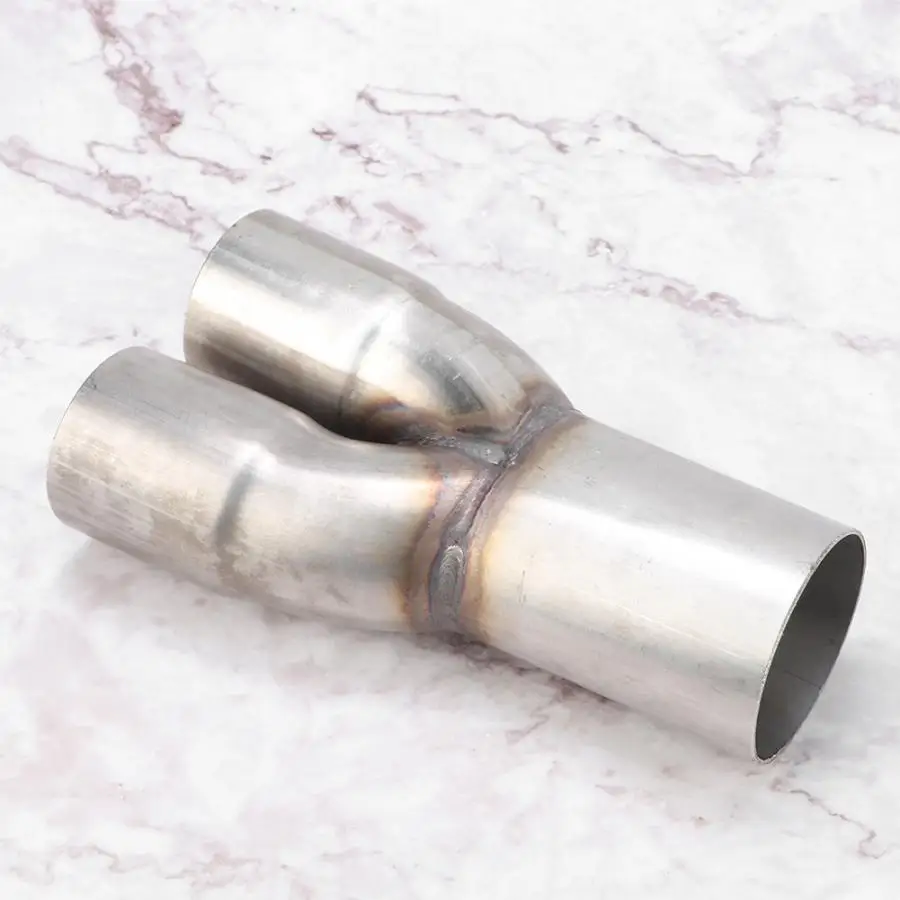 Коллектор Выхлопной Трубы из нержавеющей стали 2 дюйма двойной Впускной