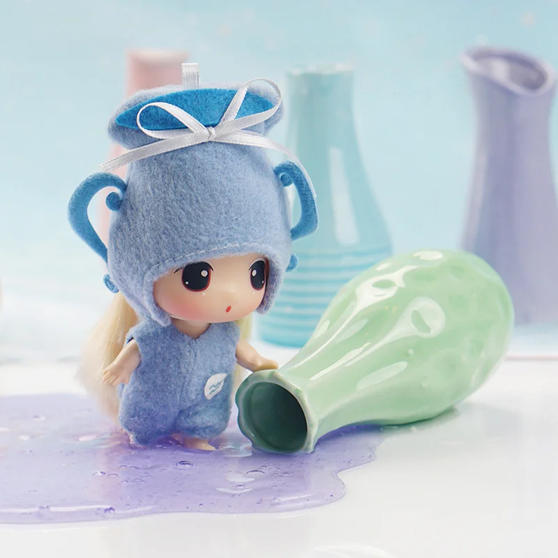 Новинка 2019 подлинные корейские куклы с двенадцатью созвездиями 9 см BJD подарок