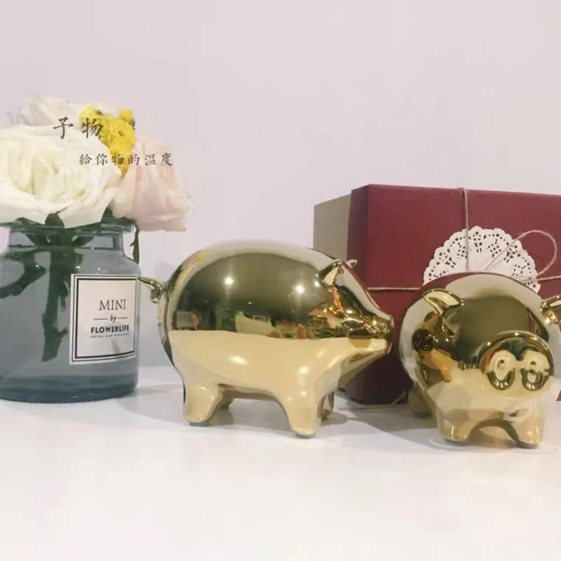 

Ceramic Home Desktop Decoration Cute Zodiac Couple Gift Modern Minimalist Ins Style