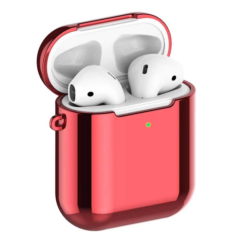 Air Pods чехол из ТПУ для Apple Airpods 1/2 противоударный защитный чехол для AirPods против отпечатков пальцев чехол для зарядки