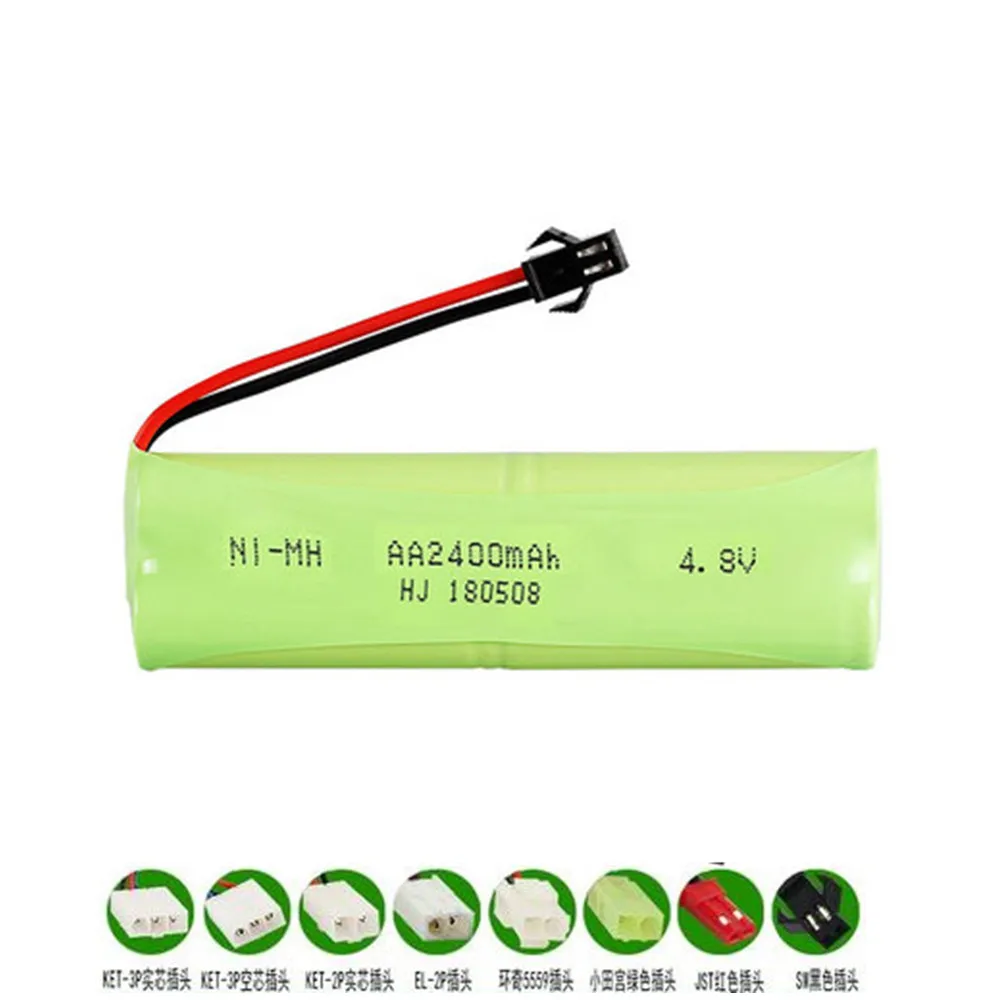Аккумуляторная батарея 2400 мА/ч 4 8 В для игрушек автомобилей танков роботов лодок
