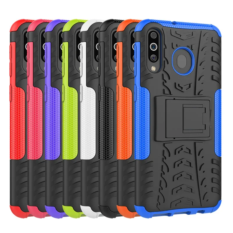 Подставка держатель для samsung M30 M30s чехол противоударный двойной защитный