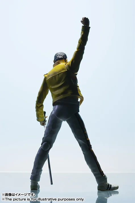 SHF Bandai Queen Freddie Mercury английская рок группа ПВХ фигурка игрушки Фигурки аниме модель
