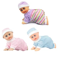 electric music baby crawl doll educational learning fun toys to present birthday gift dolls crawling music baby doll toys
