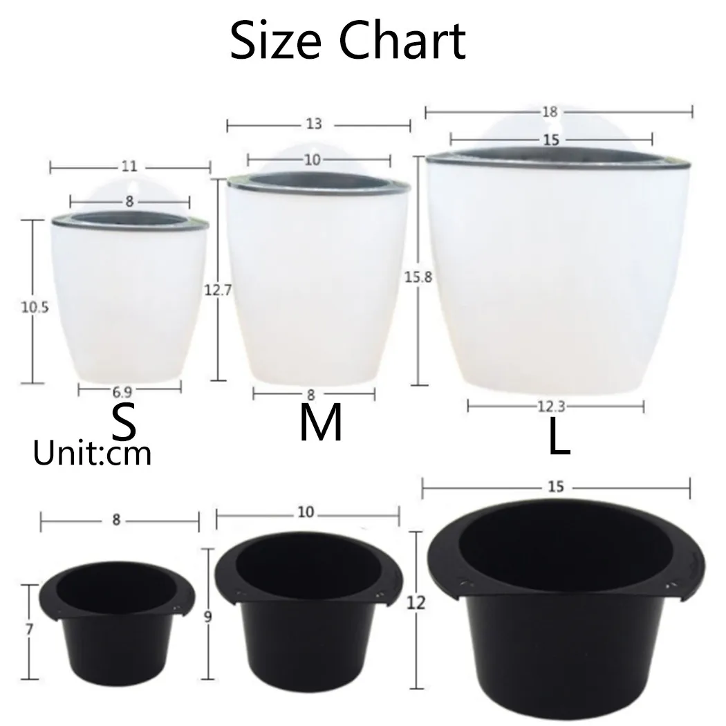 

Home Garden Flower Pot Indoor/Outdoor Nursery Tray Outdoor Living Plant