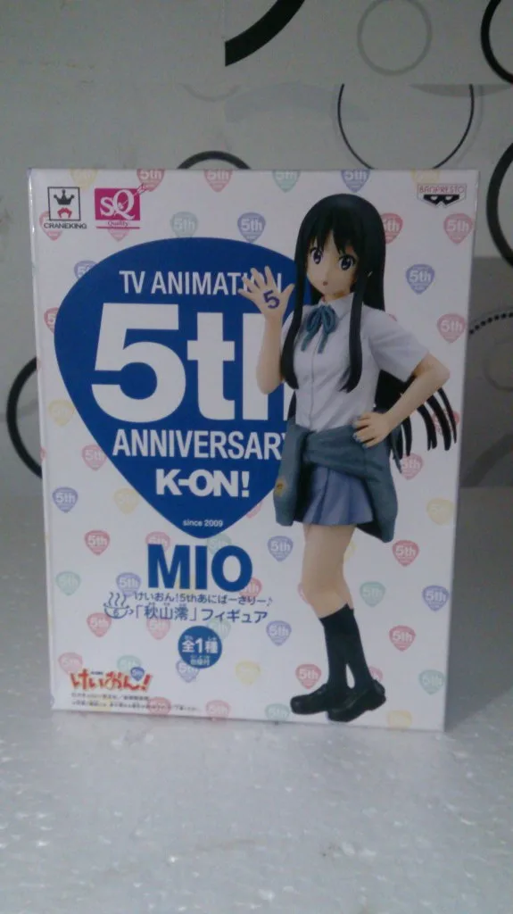 Action Figure светильник Акияма Мио из ПВХ 18 см 5 игрушек | Игрушки и хобби