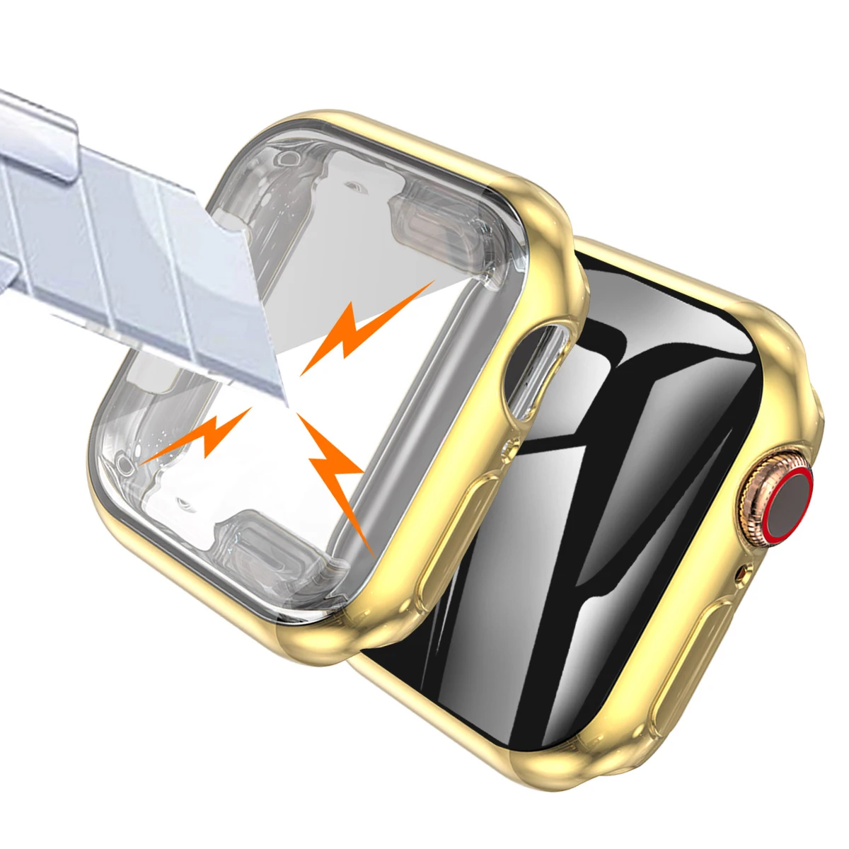 

360 Soft TPU Screen Protector For Apple 6 5 4 38mm 44mm Clear Ultra Slim Silcone For Series SE 3 2 1 38mm 42mm Watch Cover Case