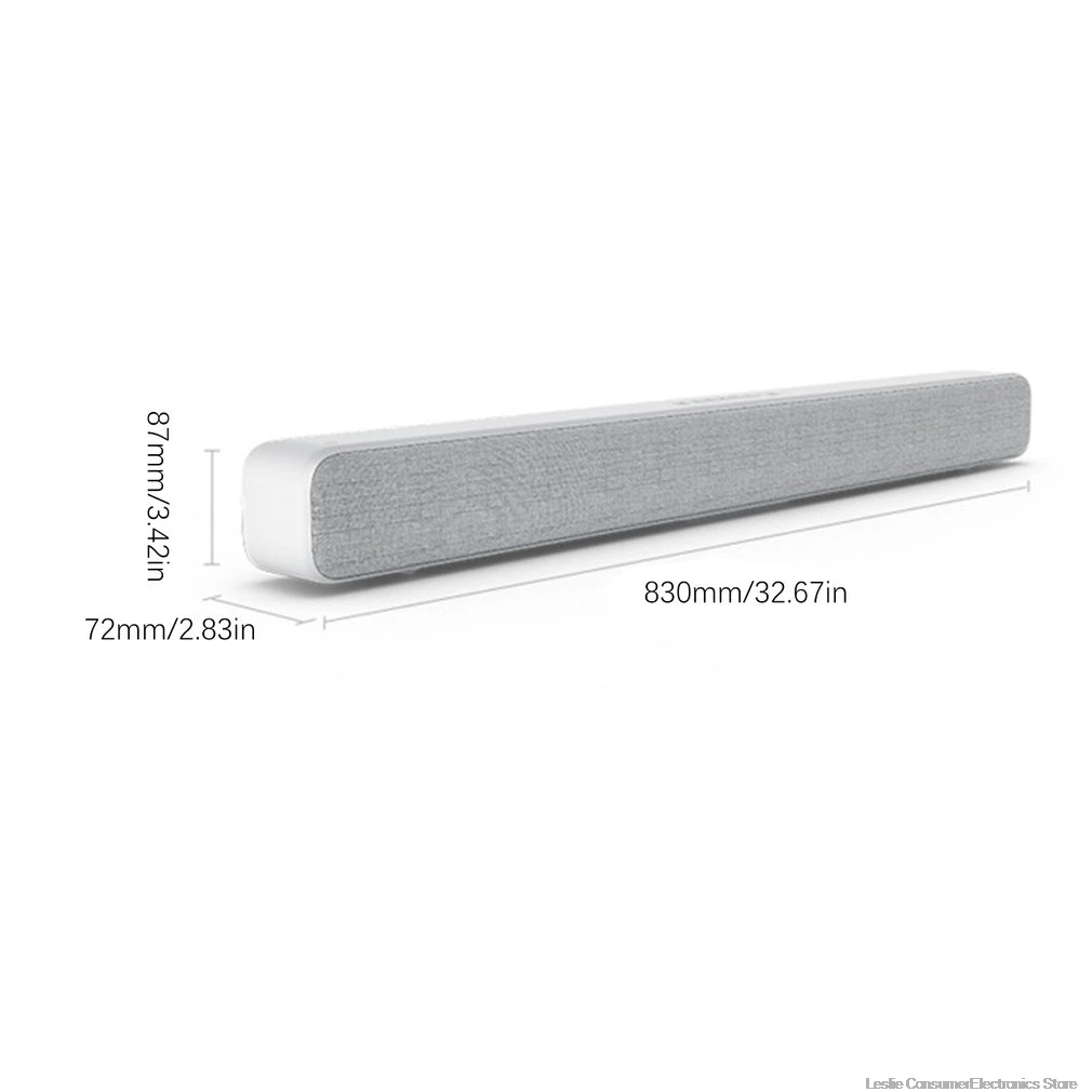Xiaomi Беспроводная ТВ bluetooth-колонка спикер стильная ткань звуковая панель Поддержка Bluetooth воспроизведение оптический SPDIF AUX IN для дома