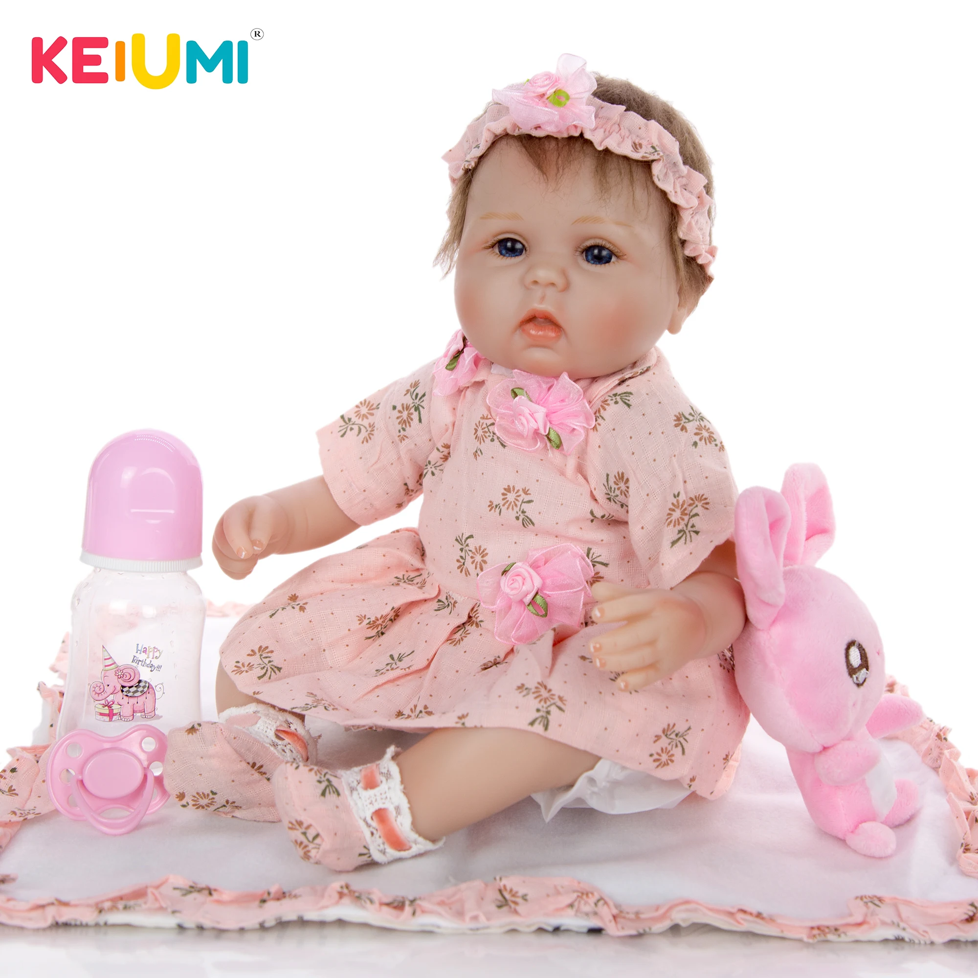 Кукла реборн KEIUMI милая тканевая Кукла-младенец Реалистичная кукла-реборн для
