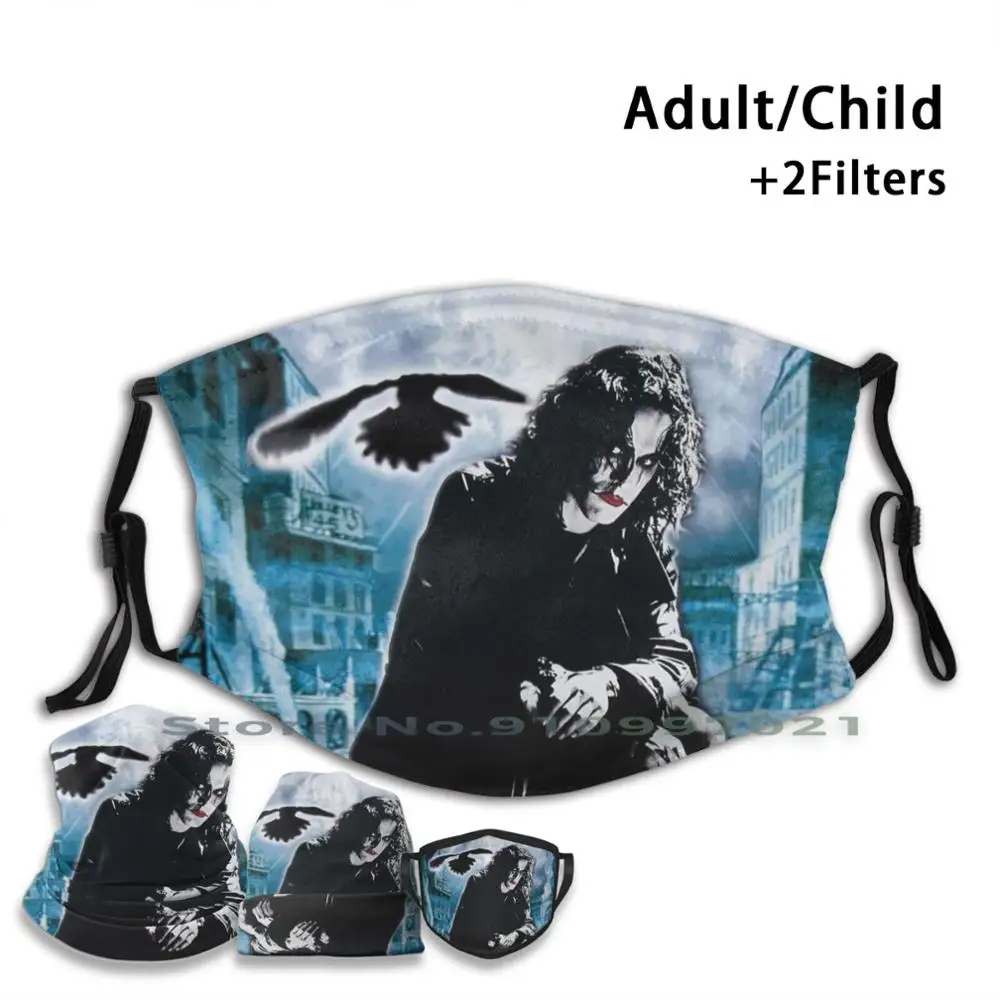 Итальянская постер с вороной принтом фильтр Pm2.5 многоразовая маска для лица