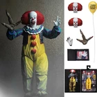 Экшн-фигурка клоуна Pennywise Joker 1990 старой версии, игрушка на Хэллоуин, кукла в подарок