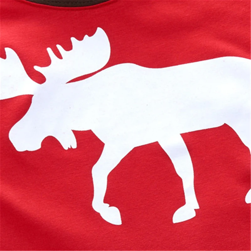 Комплект одежды для детей Рождественская одежда комплект из 2 предметов: топ с