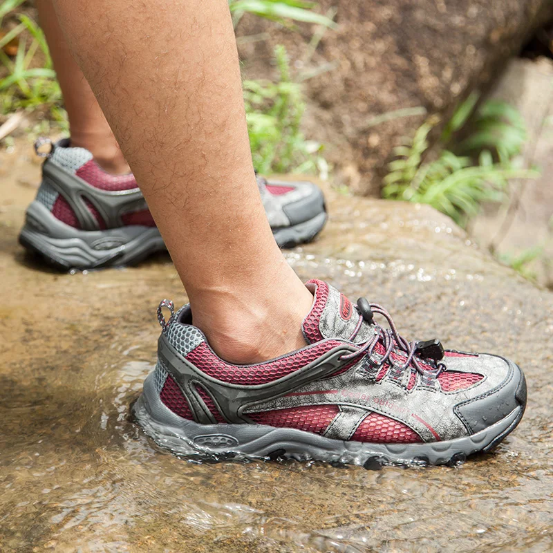 Мужские и женские акватуфли уличная походная обувь Пляжная водонепроницаемая