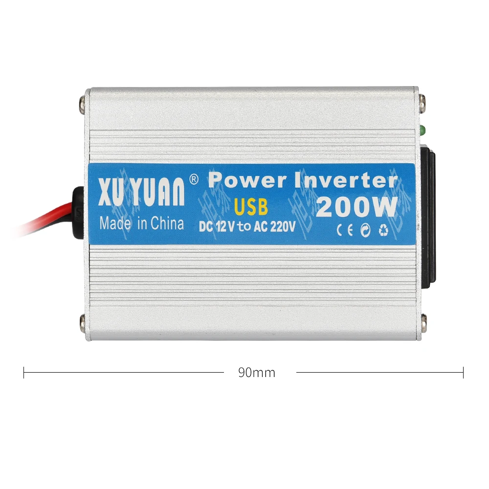 

XYYUAN car inverter 12v-220v200W car laptop power charger car power supply