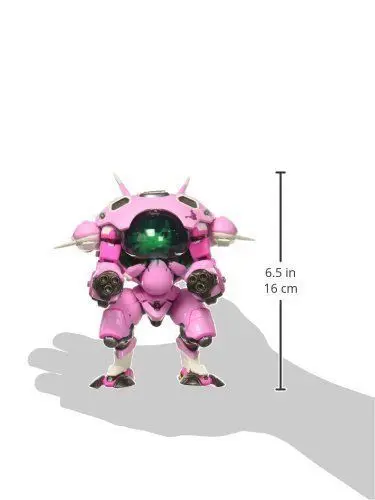 Игра OverWatche 15 см персонаж D. VA с Meka 6 &quotБадди Виниловая фигурка игрушки для