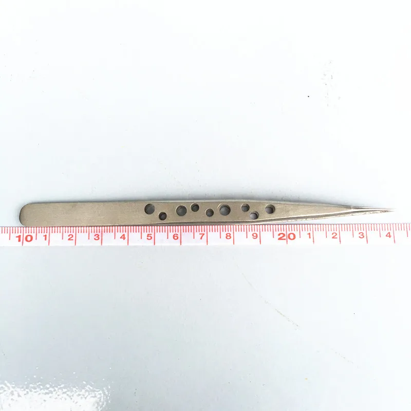 Нержавеющая сталь ресниц Пинцет инструмент сверхтвёрдый анти-статическое