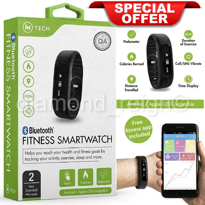 

Умные часы Bluetooth спортивный фитнес-трекер здоровья сна шагомер Android iOS