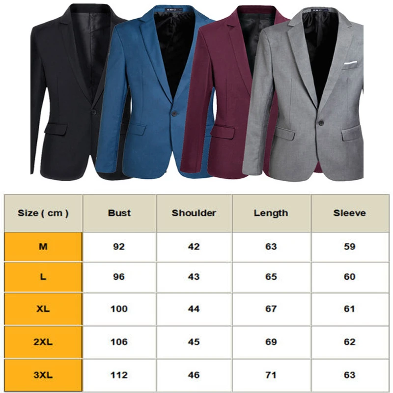 Новинка 2020 корейский мужской блейзер приталенный на одной пуговице деловой