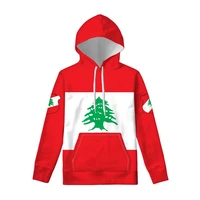 lebanon hoodie diy free custom name number lbn sweatshirt nation flag lb arabic arab lebanese country print photo clothes