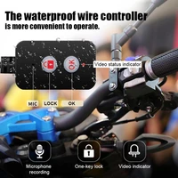 motorcycle recordermotorcycle hd 1080 screen driving recorder support gps and wifi140 degree wide angle loop recording